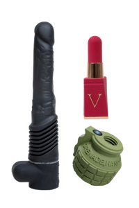 Gratitude Thrusting Dildo Sex Toy Gift Bundle for Men & Women