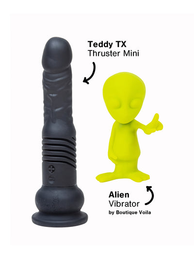 The Fantasy Sex Toy Bundle | Thrusting Dildo and Alien Vibrator