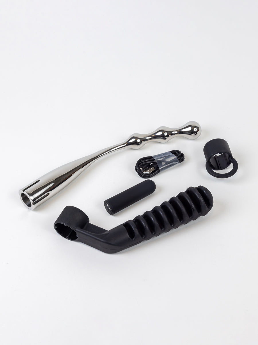 Vibrating Wand, Steel Dildo, Dildo Wand